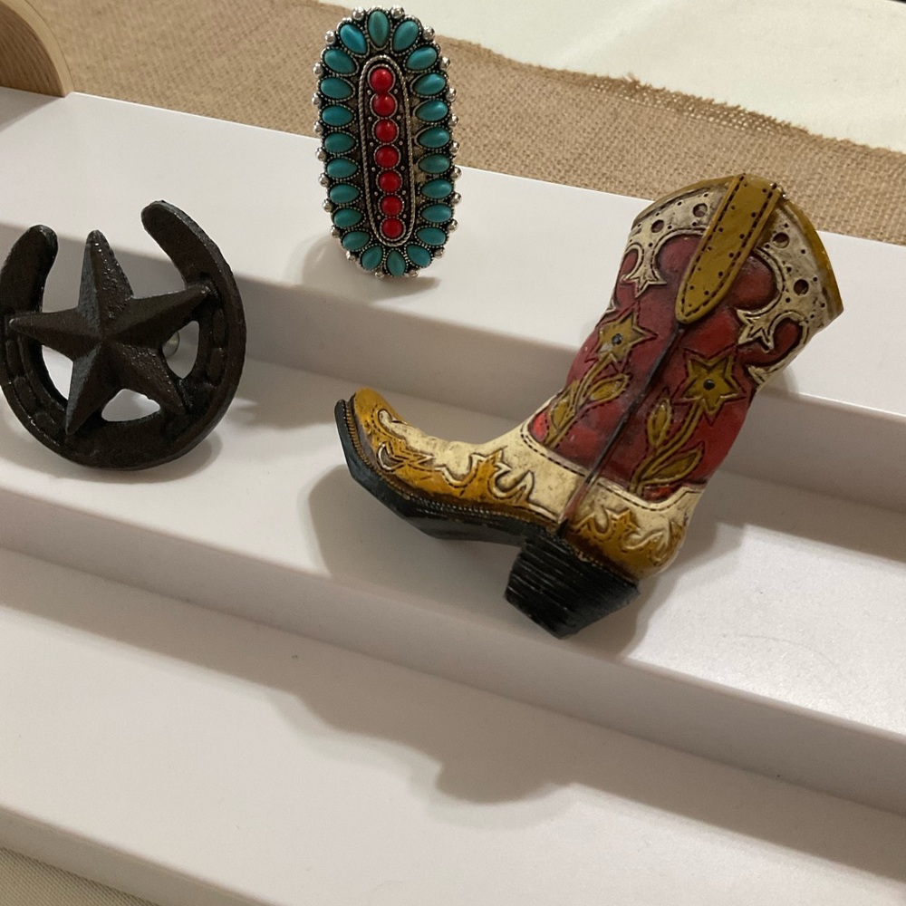 RING SILVER WESTERN